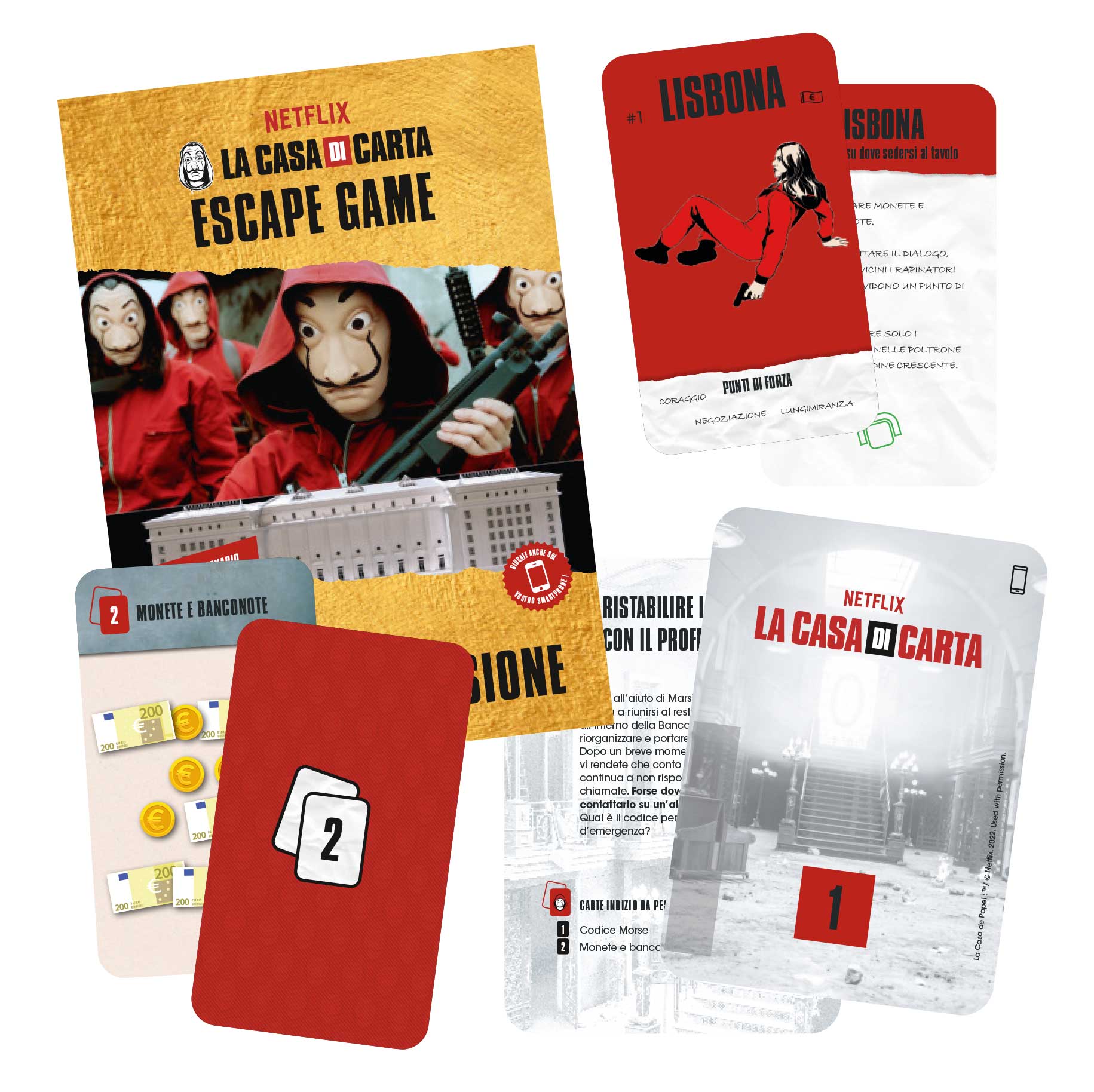 La Casa di Carta - Ultimo Colpo - Escape Game ⋆ MS Edizioni